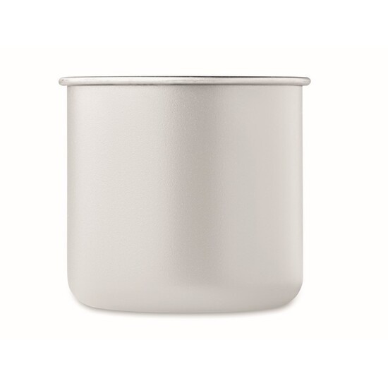 Becher recycelter Edelstahl