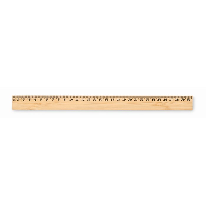Lineal 30 cm Bambus