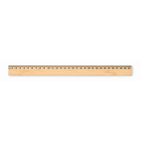 Lineal 30 cm Bambus