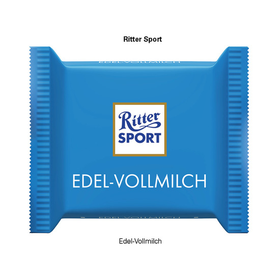 Express Schokolade, Ritter SPORT mini Edelvollmilch