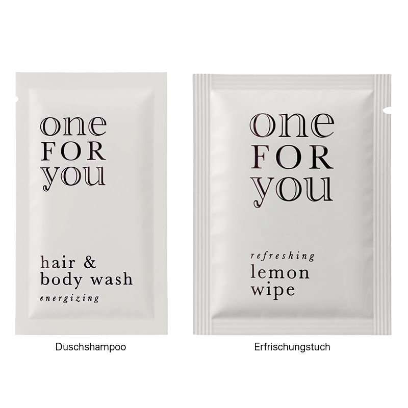 Werbekarte long, Duschshampoo