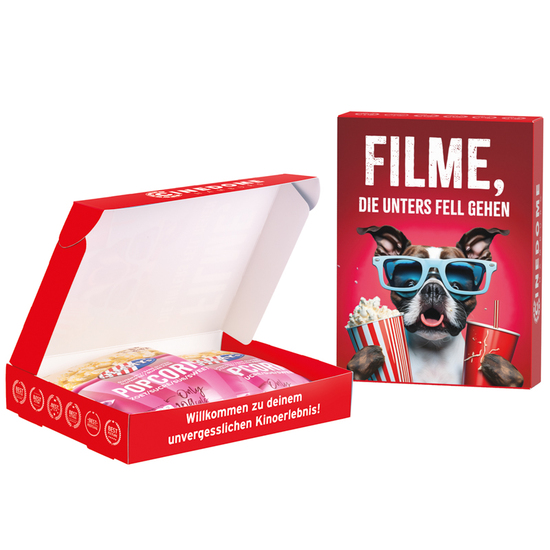 Klappschachtel JIMMY's Popcorn Süß