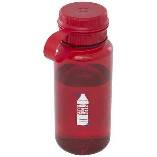 Ryder 900 ml RCS-zertifizierte RPET-Sportflasche mit Multifunktionsdeckel