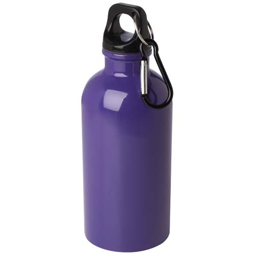 Oregon 400 ml RCS-zertifizierte, einwandige Trinkflasche aus Edelstahl mit Karabinerhaken