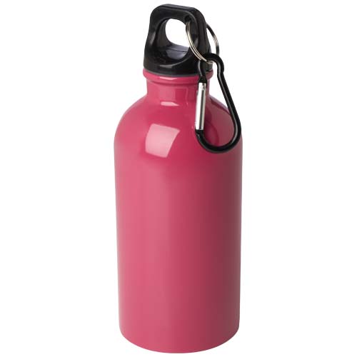 Oregon 400 ml RCS-zertifizierte, einwandige Trinkflasche aus Edelstahl mit Karabinerhaken