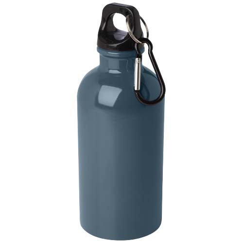 Oregon 400 ml RCS-zertifizierte, einwandige Trinkflasche aus Edelstahl mit Karabinerhaken