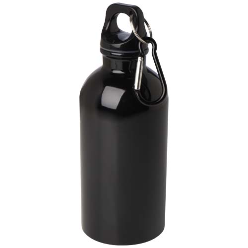 Oregon 400 ml RCS-zertifizierte, einwandige Trinkflasche aus Edelstahl mit Karabinerhaken