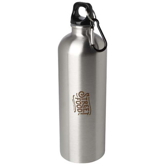 Oregon 750 ml RCS-zertifizierte, einwandige Trinkflasche aus Edelstahl mit Karabinerhaken