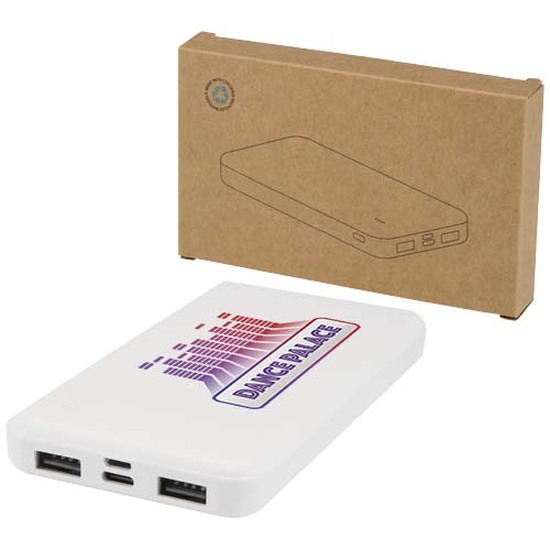 Intan 10 W 10.000 mAh Powerbank aus recyceltem Kunststoff