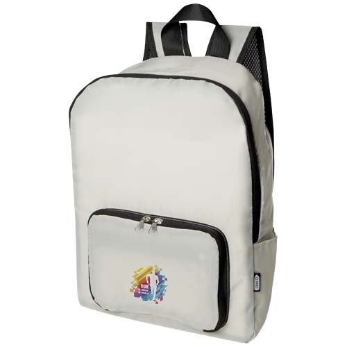 EcoFold faltbarer RPET Rucksack 15 L