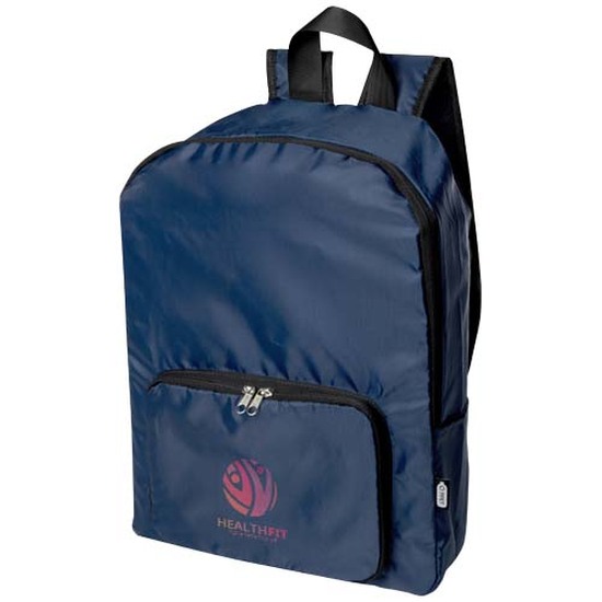 EcoFold faltbarer RPET Rucksack 15 L