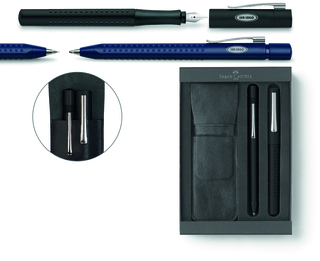 Grip 2011 Set Kugelschreiber und Druckbleistift blau