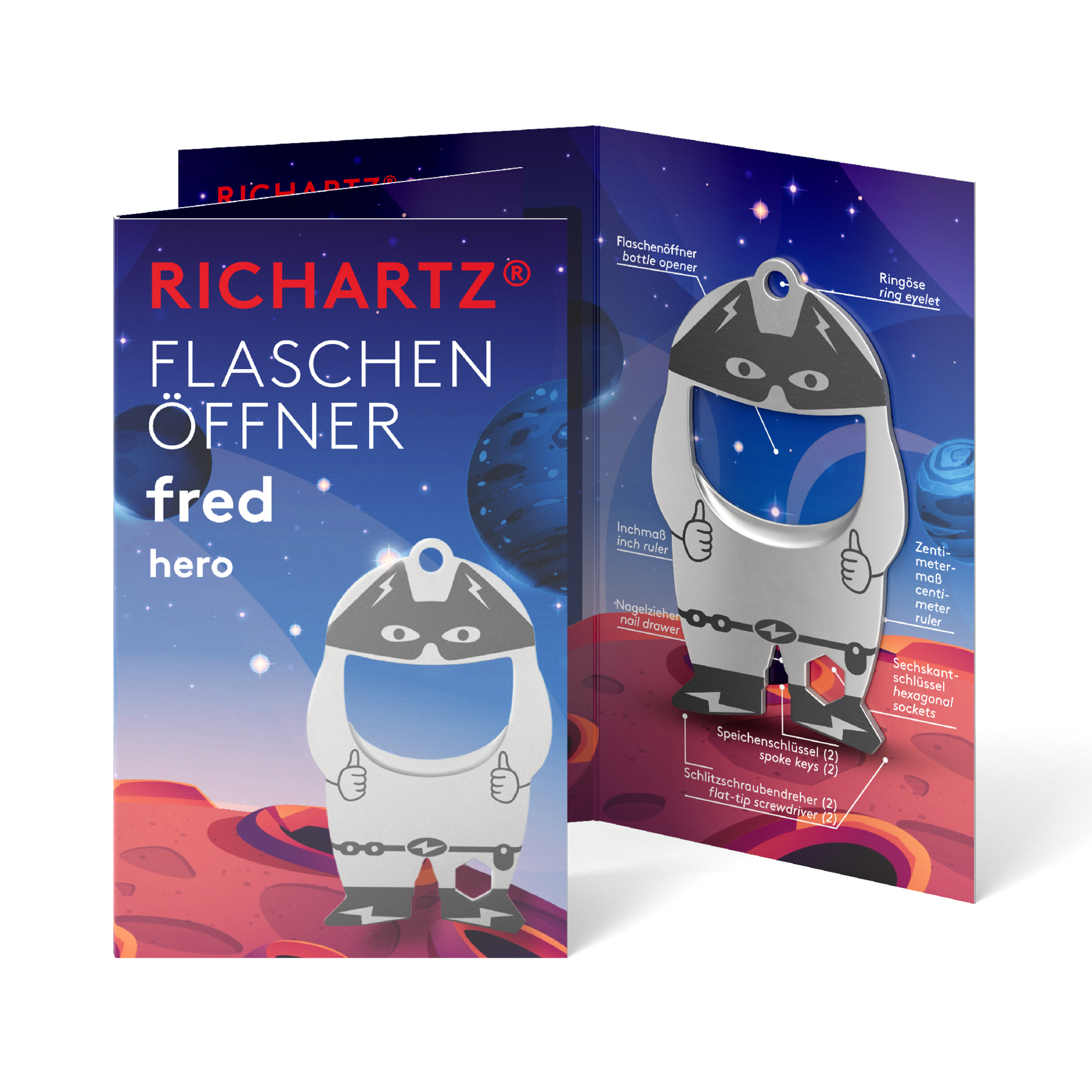 RICHARTZ® FLASCHENÖFFNER fred hero