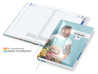 Buchkalender Manager Register Bestseller inkl. 4C-Druck, matt-individuell