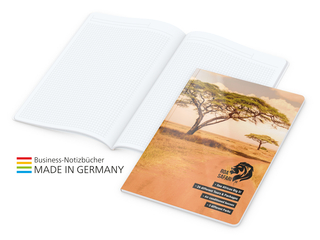 Notizbuch Copy-Book White bestseller A4, matt-individuell