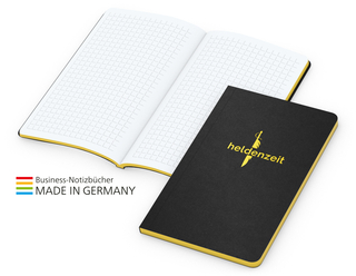 Notizbuch Tablet-Book Slim bestseller Pocket, gelb