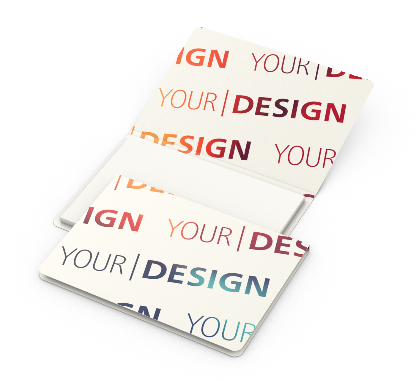 Haftnotiz Memo-Card White Recycling