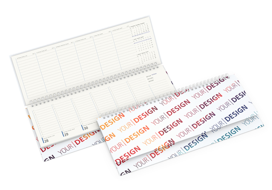 Tisch-Querkalender Compact Cover-Star Recycling-Matt