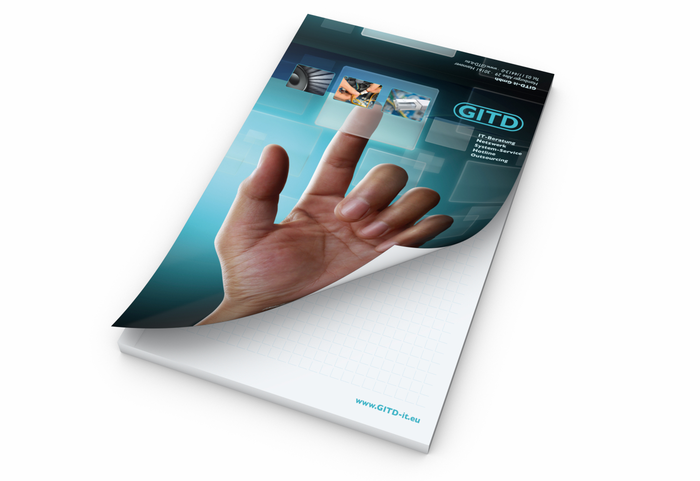 Schreibblock Cover A5 Bestseller, 100 Blatt