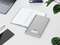 Notizbuch Easy-Book Basic Bestseller, Pocket, silber inkl. Siebdruck-Digital
