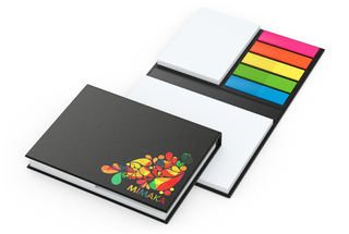 Haftnotiz-Set London Bookcover White Bestseller, gloss-individuell