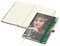 Notizbuch Match-Book Creme Bestseller, A5, Cover-Star, gloss-individuell, grün