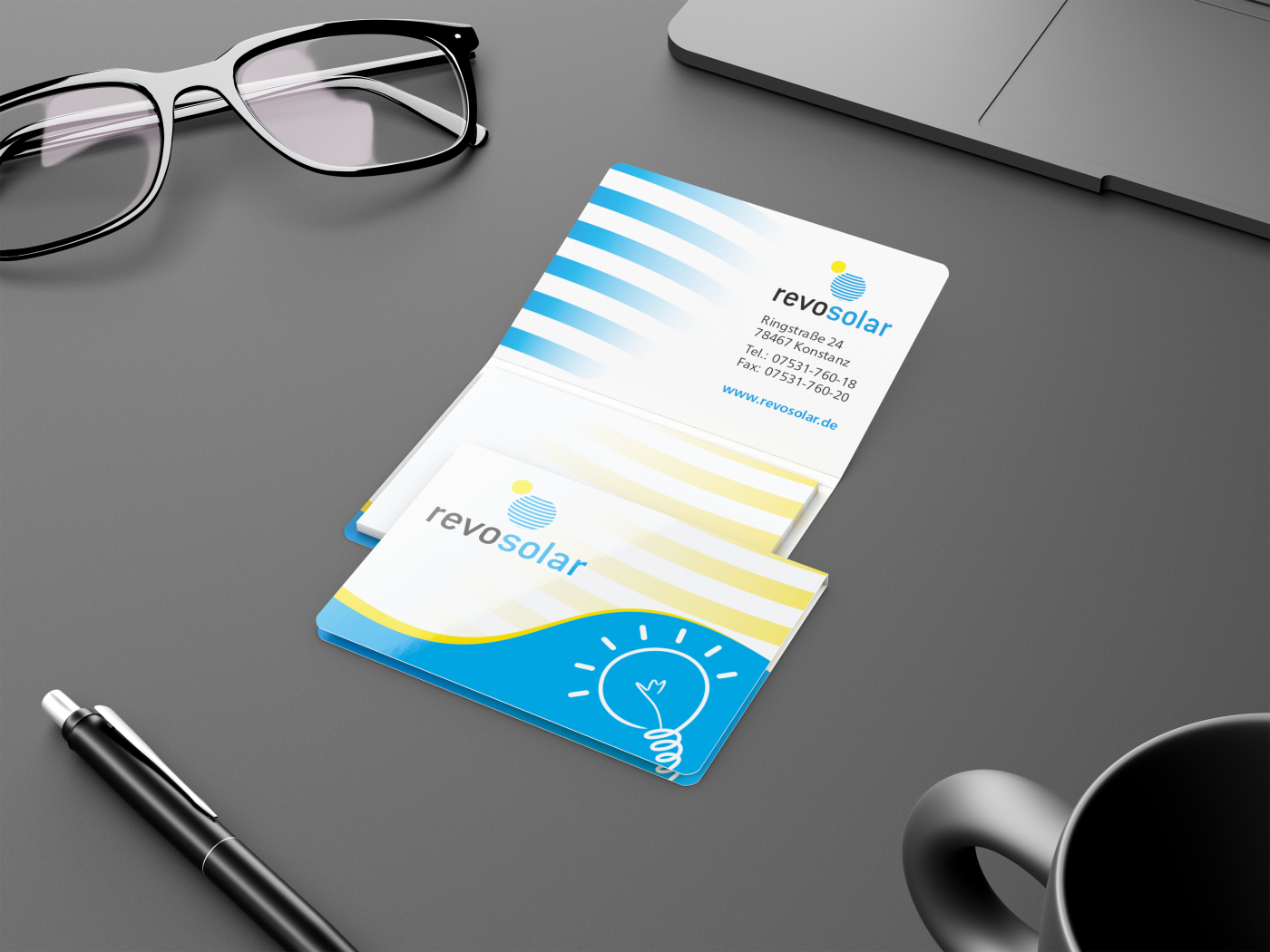 Haftnotiz Memo-Card Individuell Bestseller, matt-individuell