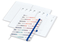 Wochenplaner Match-Hybrid White Bestseller, A4, Natura individuell, mittelblau