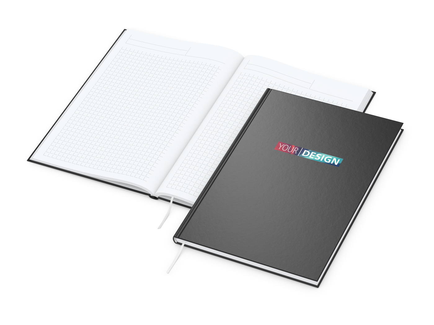 Notizbuch Note-Book Bestseller, A4, matt-schwarz