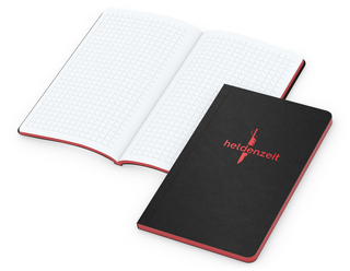 Notizbuch Tablet-Book Slim Bestseller, Pocket, rot