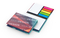 Haftnotiz-Set Wien Bookcover White Bestseller, matt-individuell, Farbschnitt blau