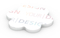 Haftnotiz Form 72 × 72, 100 Blatt, Blume