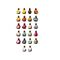 Origineller Sekt Happy New Year - Karton Gelb, 125 ml 2K1358o1