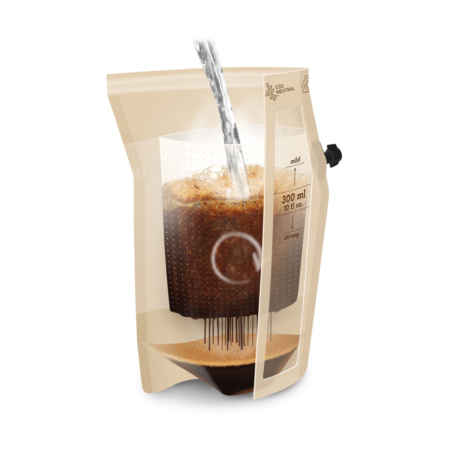 Geschenkartikel / Präsentartikel: Deutschland FAN-Kaffee 2K1962