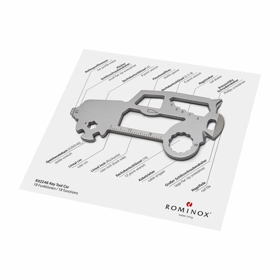 ROMINOX® Key Tool SUV (19 Funktionen) Merry Christmas 2K2102e