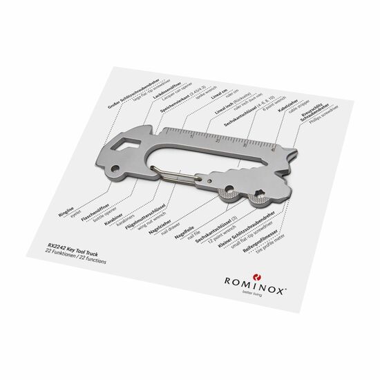 ROMINOX® Key Tool Truck (22 Funktionen) Große Helden (Einzelhandel) 2K2105a