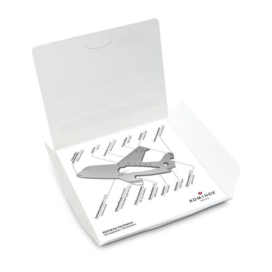 ROMINOX® Key Tool Airplane (18 Funktionen) Deutschland Fan Jubelverstärker 2K2107g