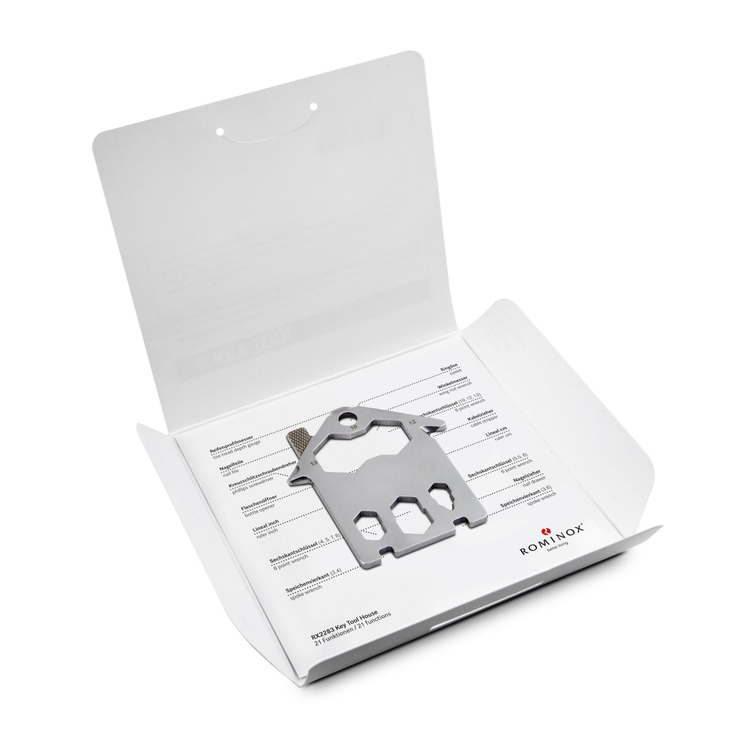 ROMINOX® Key Tool House (21 Funktionen) Super Dad 2K2108i