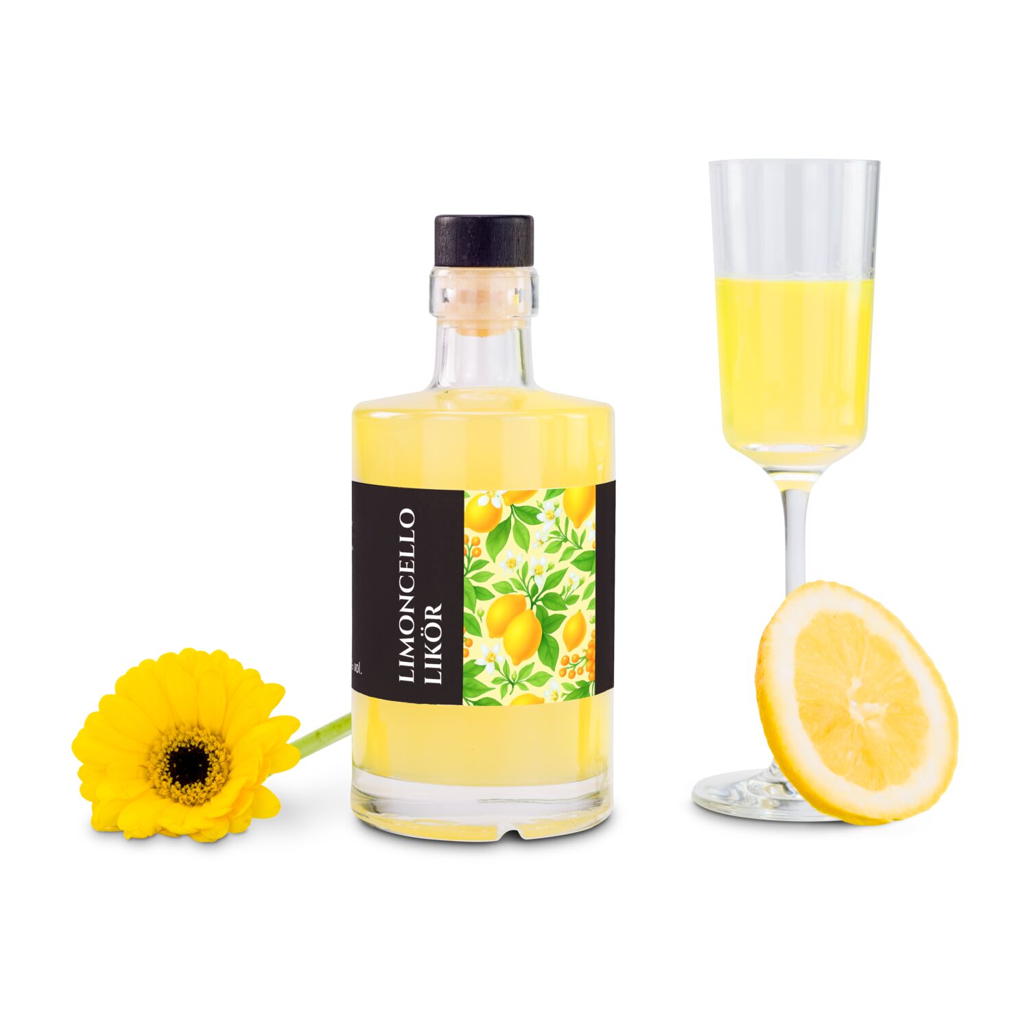Geschenkset / Präsenteset: Limoncello Likör 2K2190