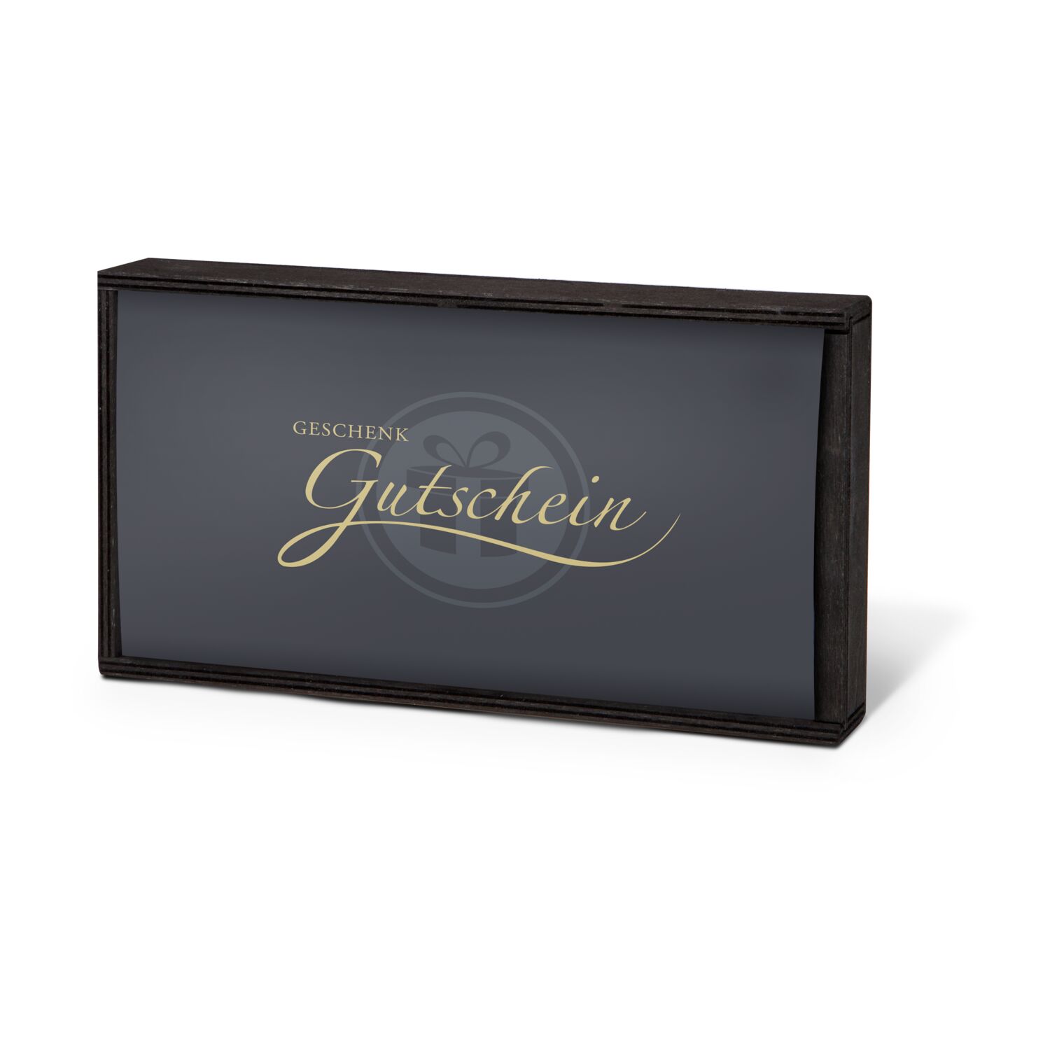 Geschenkgutschein Rot in Holzkiste, 10 € für Präsent-, Lifestyle- und Wellnessartikel 2K9110