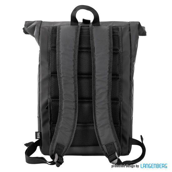 Rollup-Rucksack FLASH-BLACK 58815