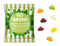 Fruchtgummi Standardformen 10 g Schiffchen transparente kompostierbare Folie