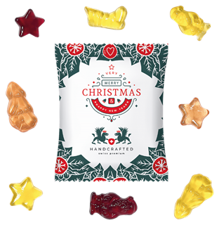 Fruchtgummi Vegan Weihnachtsedition