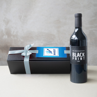 Black Print in edler Geschenkbox 750 g  Silberne Schleife