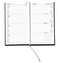 Taschenkalender "Klassik" im Format 8,7 x 15,3 cm, deutsches Kalendarium Grau/Blau mit Leseband, 128 Seiten Fadenheftung, Einband Magic rot