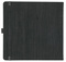 Notizbuch Style Square im Format 17,5x17,5cm, Inhalt blanco, Einband Woody in der Farbe Charcoal