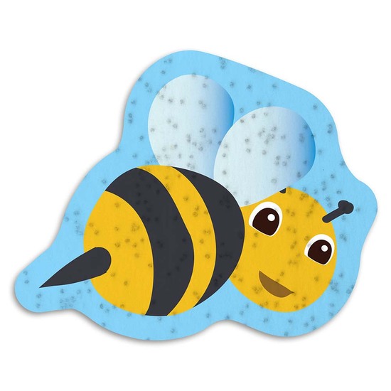 Samenpapier lustige Tierchen - Biene Brummi