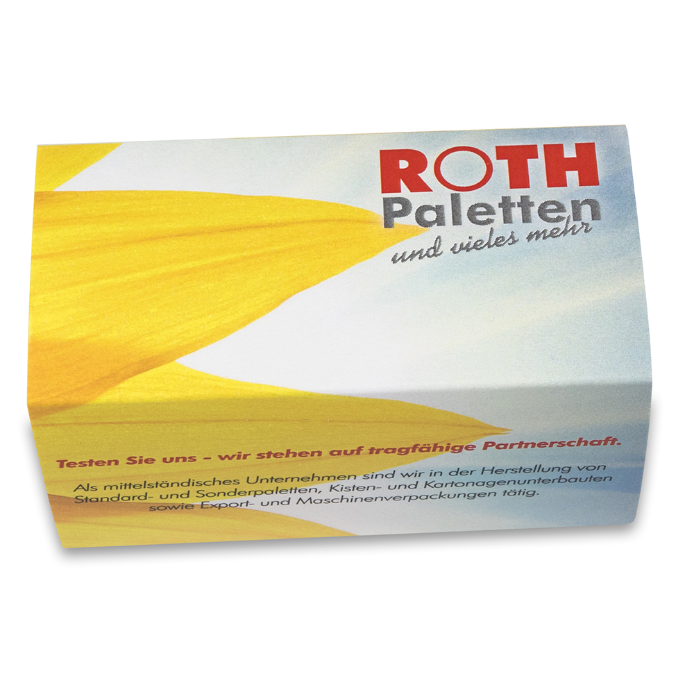 Pflanz-Holz 2er Set mit Samen - Schnittlauch, 2 Seiten gelasert