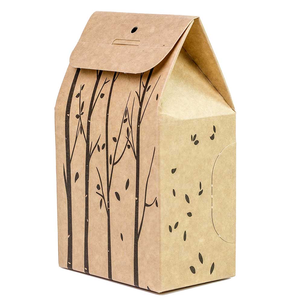 Vogelfutter To-Go - Werbekarte