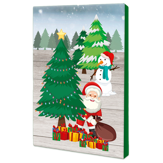 Backförmchen mit Rezeptblock Weihnachtsherz - in weihnachtlicher Mappe (neutral)